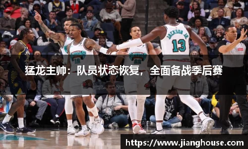 猛龙主帅：队员状态恢复，全面备战季后赛